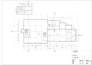 Digitalisierung anhand bestehender Lichtpausen.