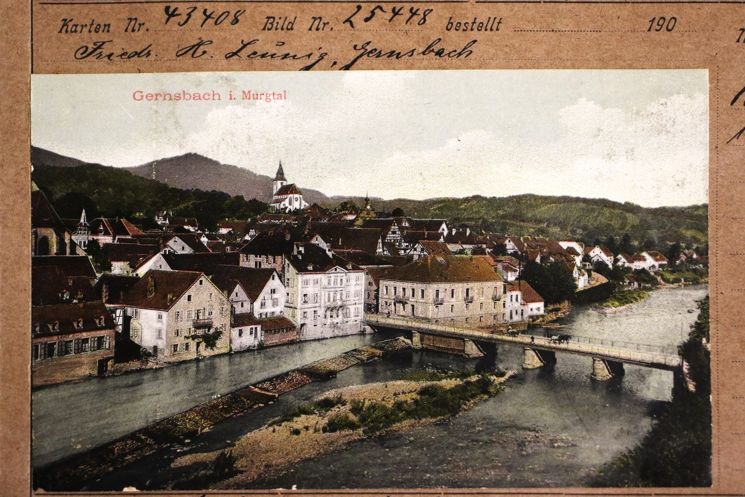 Brückenmühle um 1900