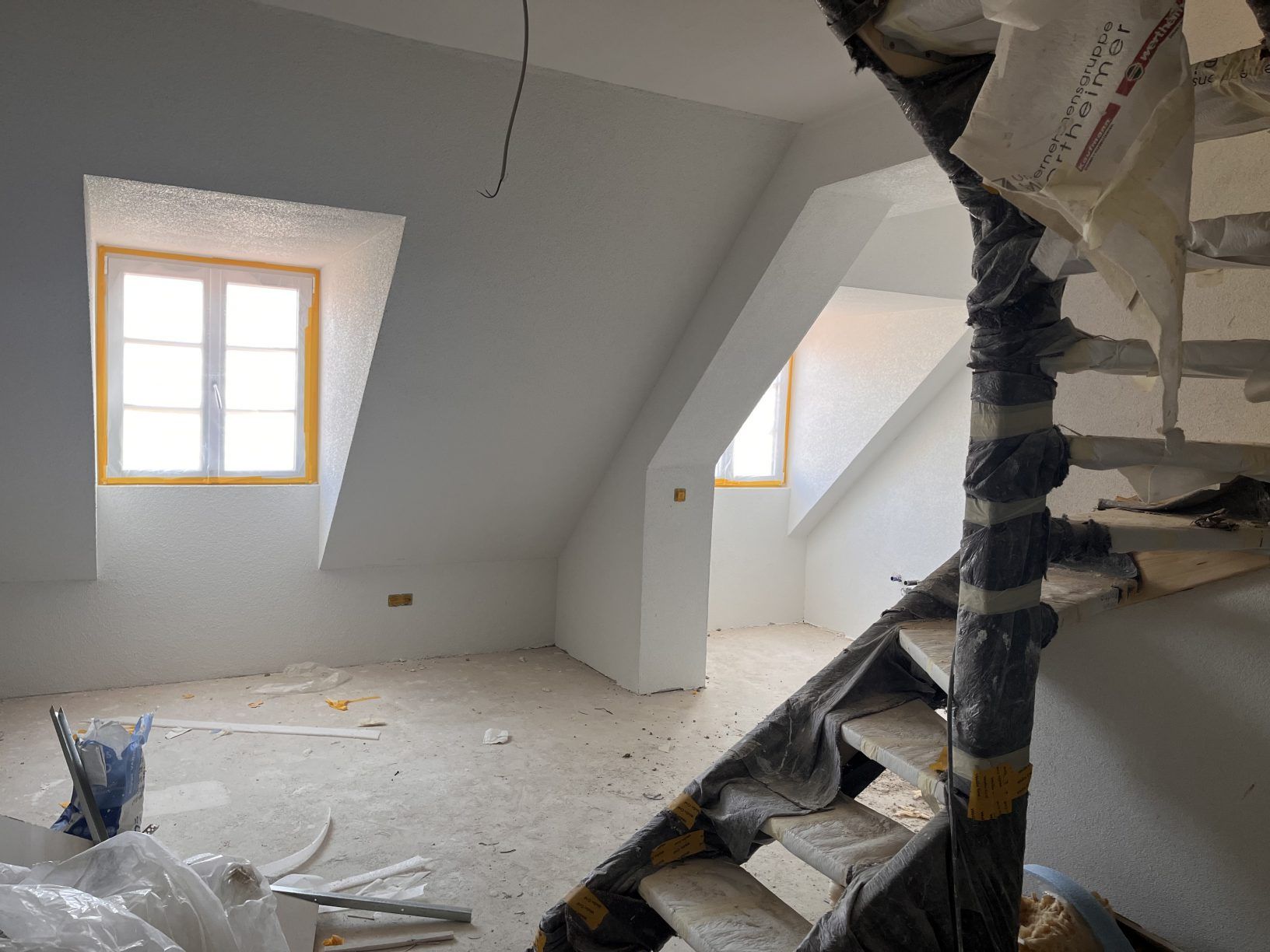 Gebäudesanierung Brückenmühle Baufortschritt Denkmalgeschützte Gebäudesanierung Brückenmühle Gernsbach - Baufortschritt